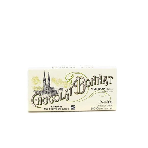 Tablette Chocolat Blanc Bonnat - Ivoire 100g