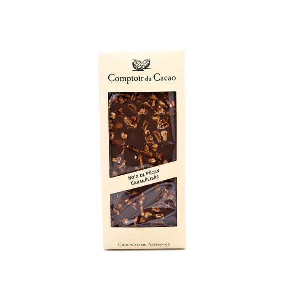 Chocolat au Lait Noix de Pécan Caramélisé 90g